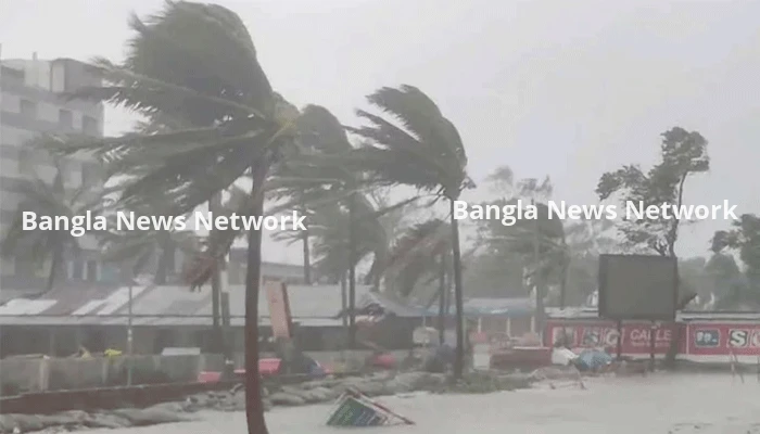 সকাল ৯টার মধ্যে যেসব জেলায় ৬০ কিমি বেগে ঝড়ের শঙ্কা
