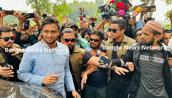 নির্বাচনী আচরণবিধি লঙ্ঘন করায় সাকিবকে তলব