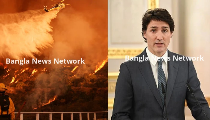 দাবানল বিপর্যয়ে যুক্তরাষ্ট্রের পাশে দাঁড়াল কানাডা