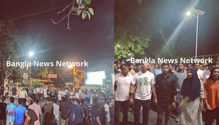 চট্টগ্রাম সিটি কলেজের ঘটনায় চবিতে ছাত্রদল-ছাত্রশিবিরের পাল্টাপাল্টি বিক্ষোভ