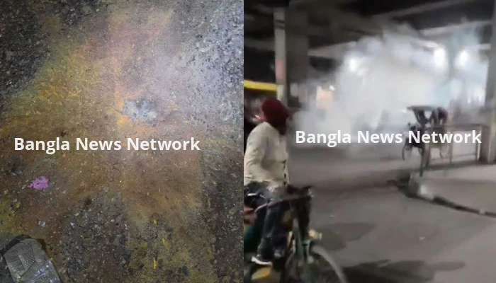 রাজধানীর বিভিন্ন এলাকায় ককটেল বিস্ফোরণ