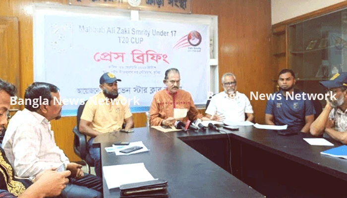 কোচ মাহবুব আলী জাকিকে স্মরণে ক্রিকেট টুর্নামেন্ট