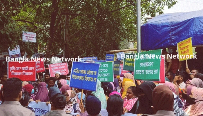 শিক্ষামন্ত্রীর সঙ্গে আলোচনা করতে মন্ত্রণালয়ে সুপারিশপ্রাপ্ত সহকারী শিক্ষকদের প্রতিনিধিদল