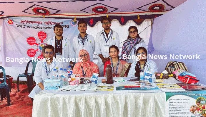 রাজধানীর ২৯ হাটে বিনামূল্যে ভেটেরিনারি সেবা দিচ্ছে প্রাণিসম্পদ অধিদপ্তর