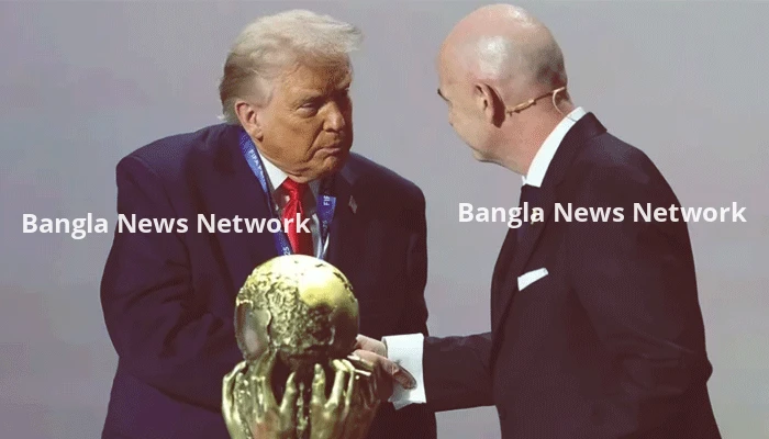 ইনফান্তিনো আরও ৩০ বছর ফিফা সভাপতি থাকার প্রত্যাশা ডোনাল্ড ট্রাম্পের