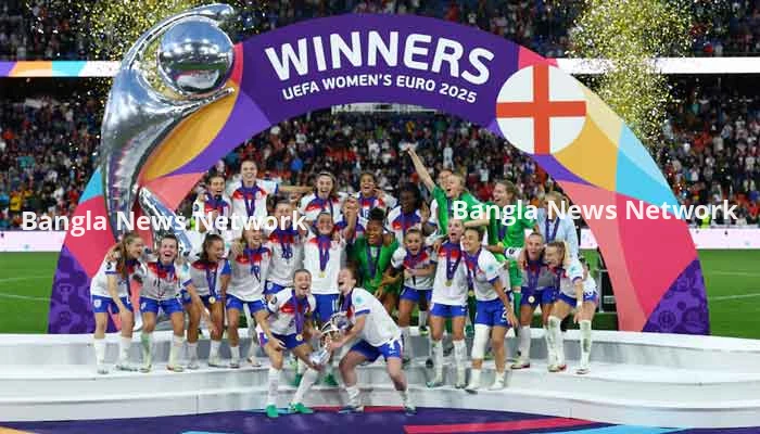 টাইব্রেকারে ইংল্যান্ডের শিরোপা জয়