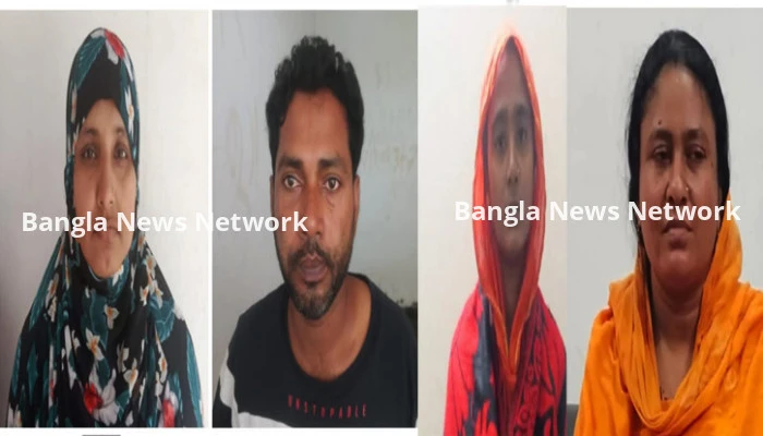 নারী দিয়ে প্রেমের ফাঁদে ফেলে মুক্তিপণ আদায়, ফরিদপুরে গ্রেপ্তার ৫ প্রতারক