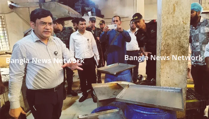অস্বাস্থ্যকর পরিবেশে খাদ্য উৎপাদন, ৩ প্রতিষ্ঠানকে ১০ লাখ টাকা জরিমানা