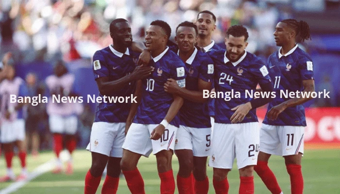 আর্জেন্টিনাকে হটিয়ে শীর্ষে ফ্রান্স