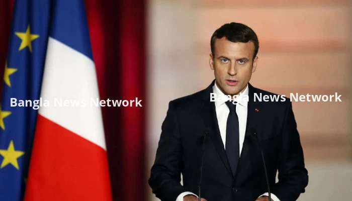 গাজায় স্থায়ী যুদ্ধবিরতি দাবি করলেন ফরাসী প্রেসিডেন্ট