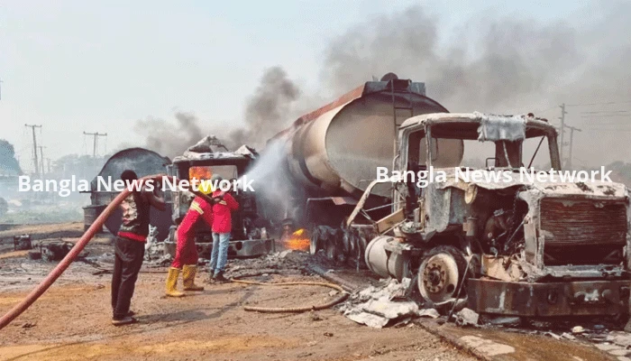 ইরানে জ্বালানি ট্যাংকার বিস্ফোরণ, নিহত ১০