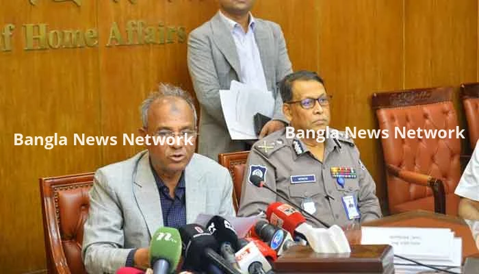 আসন্ন জাতীয় সংসদ নির্বাচন শান্তিপূর্ণ করতে সরকার বদ্ধপরিকর: স্বরাষ্ট্র উপদেষ্টা