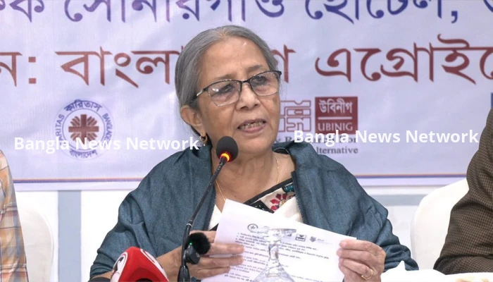 খাদ্যে স্বয়ংসম্পূর্ণতা অর্জনের লক্ষ্যে কাজ করছে সরকার: উপদেষ্টা ফরিদা আখতার