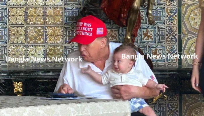 নানা-নাতি ব্যস্ত কাজে, ছবি শেয়ার করেছেন ট্রাম্পের মেয়ে টিফিনি