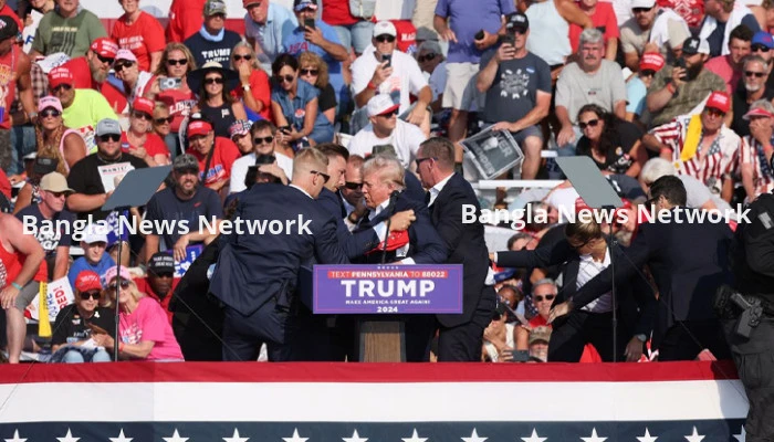 ট্রাম্পের শোভাযাত্রায় বন্দুক হামলা, নিহত ১