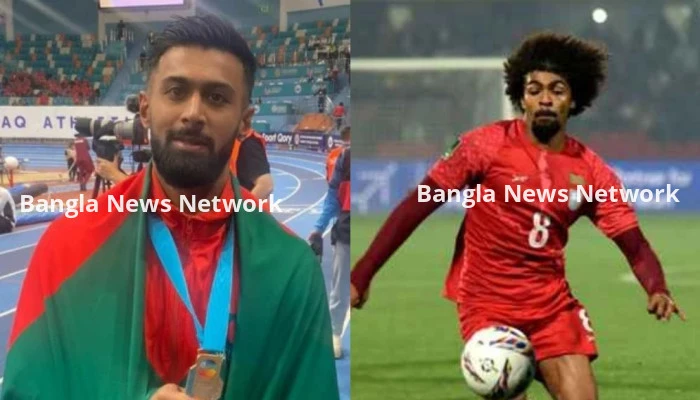 স্বর্ণ জেতার পর ইমরানুরকে শুভেচ্ছা জানিয়েছিলেন হামজা