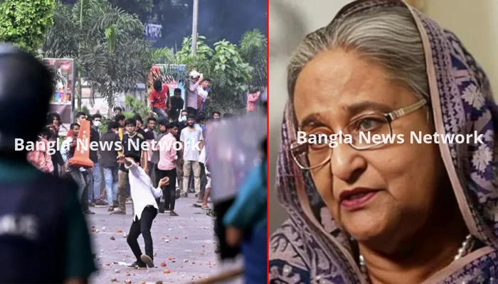 আন্দোলন দমাতে মারণাস্ত্র ব্যবহারের সরাসরি অনুমোদন দিয়েছিলেন হাসিনা
