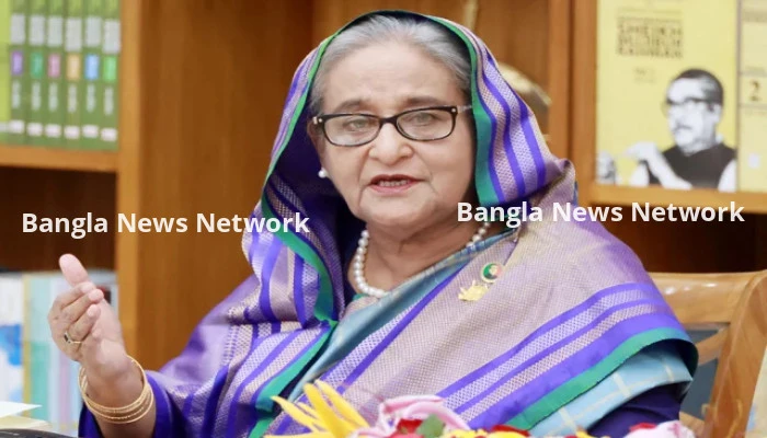 হাসিনা দিল্লিতে অবতরণ করেছেন