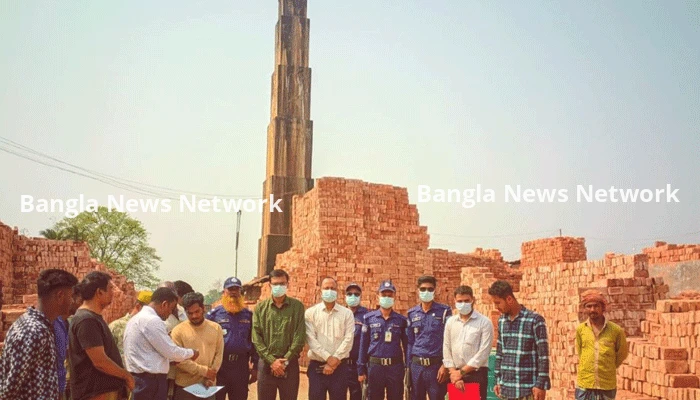 জাজিরায় অবৈধ ইটভাটা চালু, দেড় লাখ টাকা জরিমানা