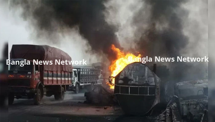 নাইজেরিয়ায় জ্বালানি ট্যাংকারে বিস্ফোরণে নিহত বেড়ে ১৪৭