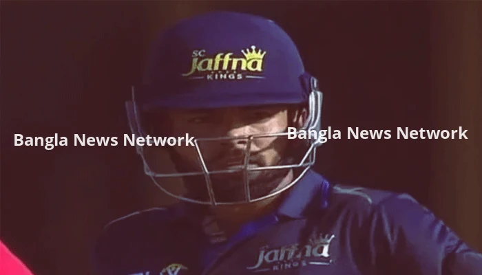 লঙ্কান লিগে হৃদয়ের তাণ্ডব, ৪ ছক্কায় এক ওভারেই নিলেন ৩০ রান