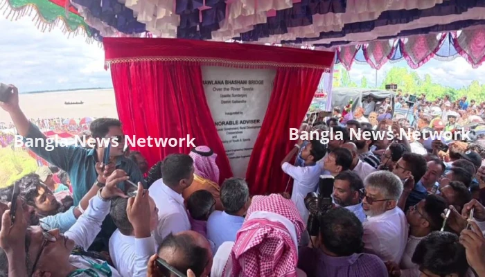 গাইবান্ধায় মওলানা ভাসানী সেতুর উদ্বোধন, সড়ক যোগাযোগে নতুন দিগন্ত