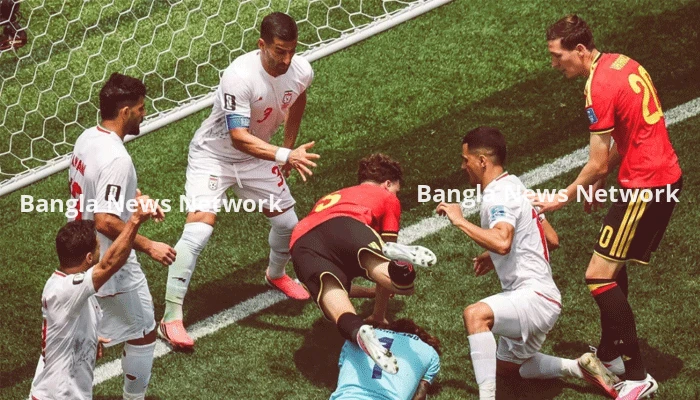 অবিশ্বাস্য প্রতিরোধে বেলজিয়ামকে আটকে দিলো ইরান