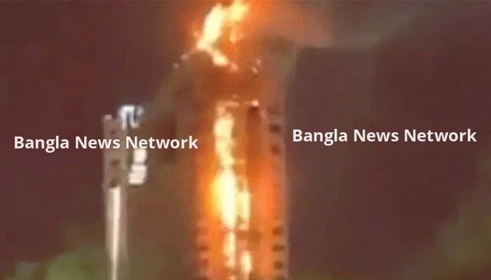 কুয়েতে ইরানের অতর্কিত হামলা, বহুতল ভবনে ভয়াবহ আগুন