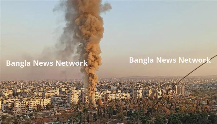 সিরিয়ার বিমান ঘাঁটিতে ইসরাইলি বিমান হামলা