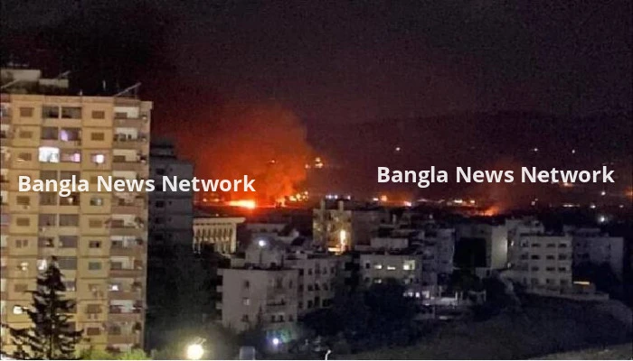 সিরিয়ার সামরিক স্থাপনায় ইসরায়েলের হামলা