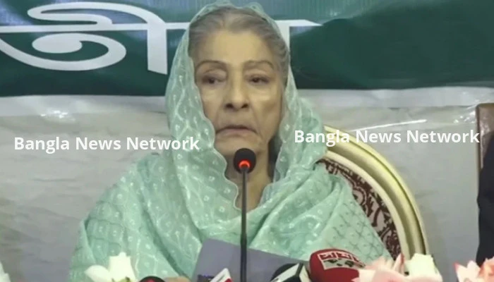 জাতীয় পার্টি এখন চরম বিপর্যয়ের মধ্যে পড়েছে : রওশন এরশাদ