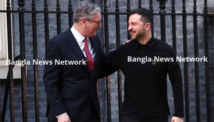 ট্রাম্পের সঙ্গে বিতণ্ডার পর ব্রিটেনে উষ্ণ অভ্যর্থনা পেলেন জেলেনস্কি