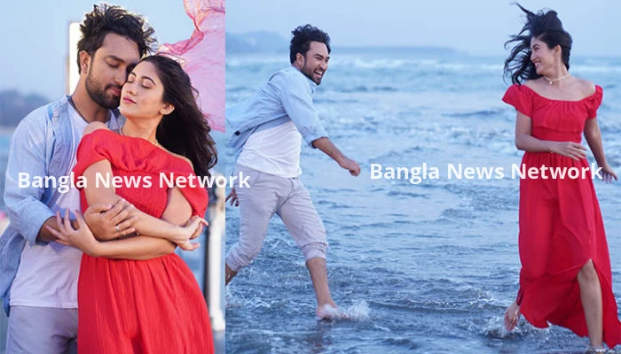 সমুদ্র সৈকতে জোভান-সাফার ‘অনন্ত প্রেম’!