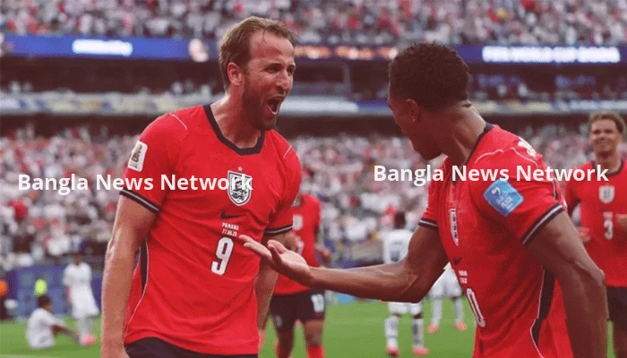 কেইনের রেকর্ড গড়া গোলে গ্রুপ সেরা হয়ে নকআউটে ইংল্যান্ড