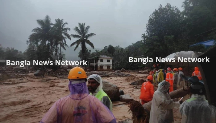 কেরালায় ভূমিধস, বহু মানুষ হতাহতের আশঙ্কা