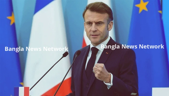 যুক্তরাষ্ট্র ও চীনের বিরুদ্ধে দাঁড়ানোর ডাক ম্যাক্রোঁর