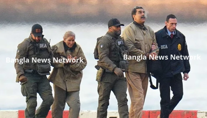 গ্রেফতার এড়াতে গিয়ে স্টিলের দরজায় মাথায় আঘাত পান মাদুরো ও তার স্ত্রী