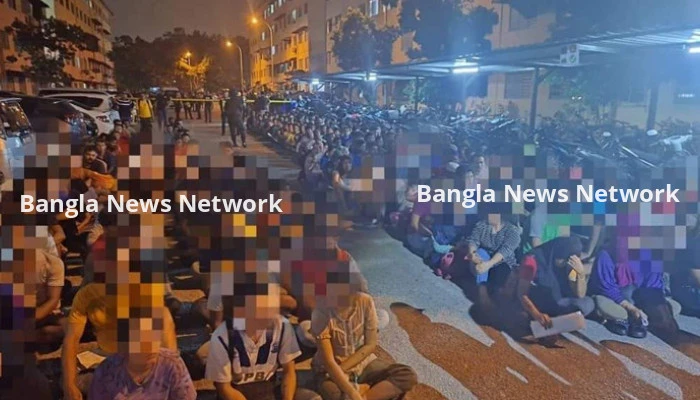 মালয়েশিয়ায় ৪৯০ অবৈধ অভিবাসী কর্মী গ্রেপ্তার