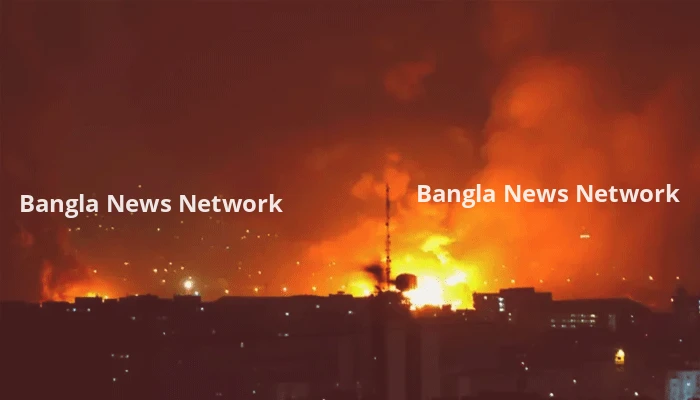 তেহরানের প্রধান বিমানবন্দরে ব্যাপক বিস্ফোরণ, জ্বলছে বিমান