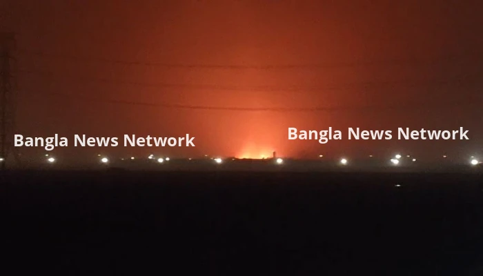 মাতারবাড়ী বিদ্যুৎ কেন্দ্রের স্ক্র্যাপ ইয়ার্ডের আগুন নিয়ন্ত্রণে