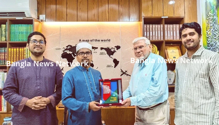 শিবির সভাপতির সঙ্গে পাকিস্তান জামায়াত নেতার সাক্ষাৎ