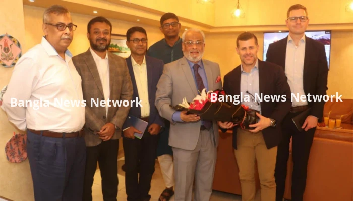 জাপা চেয়ারম্যানের সঙ্গে আইআরআই প্রতিনিধি দলের বৈঠক