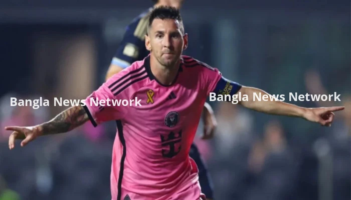 ইনজুরি কাটিয়ে মেসির জোড়া গোল, ভক্তদের ভাষায় ‘দ্য কিং ইজ ব্যাক’