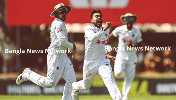 টেস্ট চ্যাম্পিয়নশিপে মিরাজের ১০০ উইকেট ও ১০০০ রানের রেকর্ড, ডারউইনে ধুঁকছে অস্ট্রেলিয়া