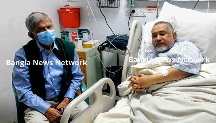 জামায়াত নেতা তাহেরকে দেখতে হাসপাতালে মির্জা ফখরুল