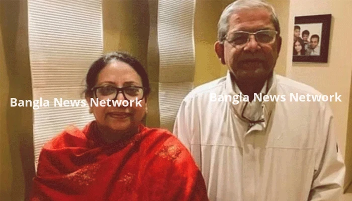 চিকিৎসার জন্য সস্ত্রীক সিঙ্গাপুর গেলেন মির্জা ফখরুল
