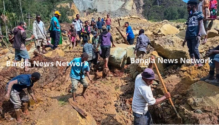পাপুয়া নিউ গিনিতে ভূমিধসে ২ হাজারের বেশি মানুষ জীবিত সমাহিত