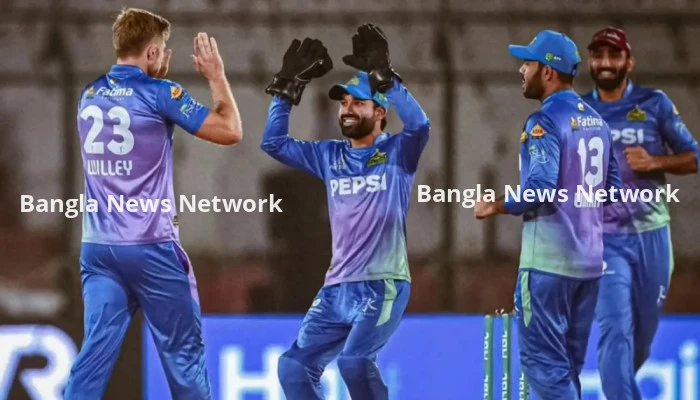 প্রতি ছক্কায়, প্রতি উইকেটে ফিলিস্তিনে লাখ রুপি দেবে মুলতান