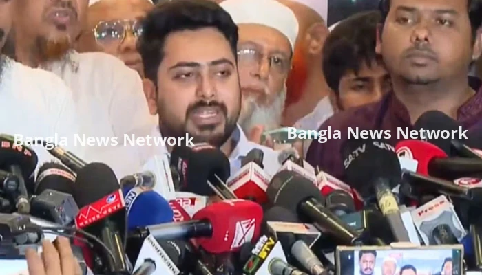 জুলাই ঘোষণাপত্রের সাংবিধানিক স্বীকৃতি থাকতে হবে: নাহিদ