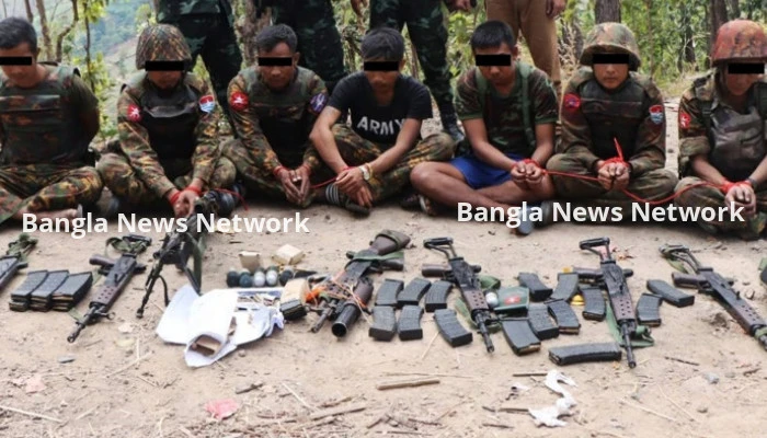 বাংলাদেশে আশ্রয় নিল মিয়ানমারের ৫৮ জন সীমান্তরক্ষী